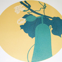 オリジナル写真陶板歩道用装飾陶板加賀の千代女