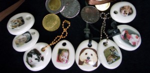 オリジナル陶製キーホルダー