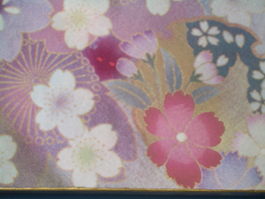 写真陶板加賀友禅柄