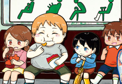 写真陶板制作例～第23回全国高等学校漫画選手権大会最優秀賞