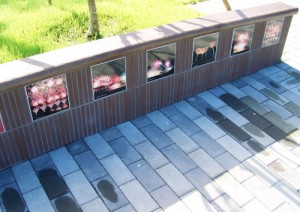 写真陶板制作例～柏崎海上花火設置後写真