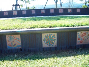 写真陶板制作例～柏崎海上花火設置後写真