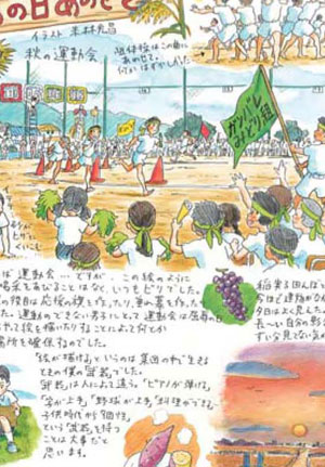 写真陶板制作例～富奥公民館