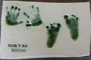 baby赤ちゃん　足形